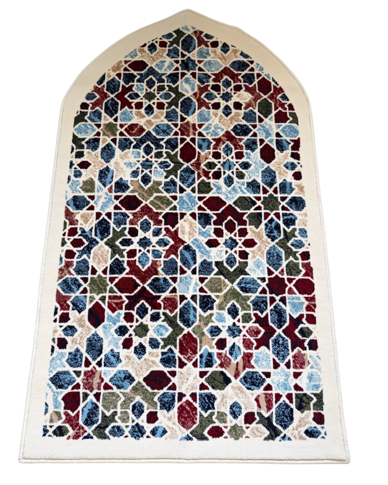 Islamic geometric pattern rug