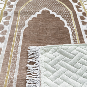 Chanel quilted mihrab rug