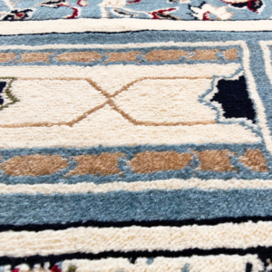 Rawdah carpet (mihrab) sky blue