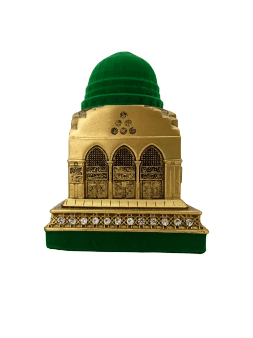Green Dome Model side view Islamic decor