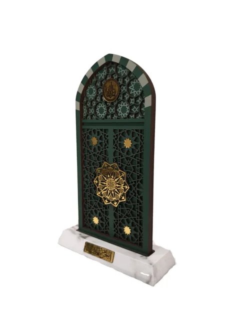Side view of Masjid Al Haram Gate Model Islamic decor