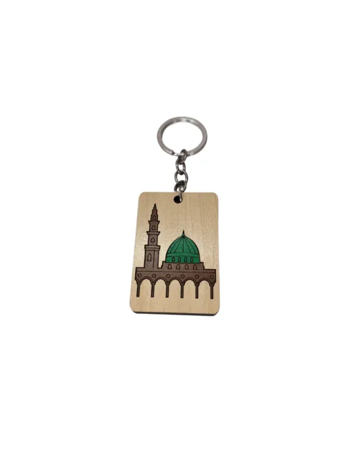 Prophet’s Mosque Keychain Islamic souvenir from Gift Makkah