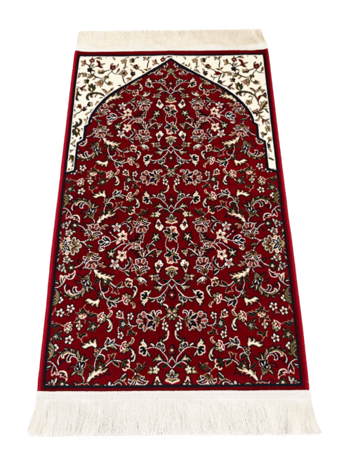 Alrawda prayer rug, (red color), thick, 4mm