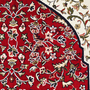 Alrawda prayer rug, (red color), thick, 4mm