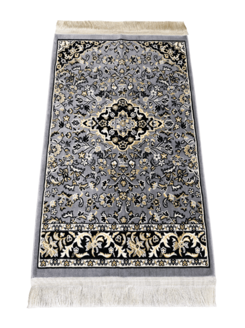 Alrawda prayer rug (Gray color) Very thick 8mm