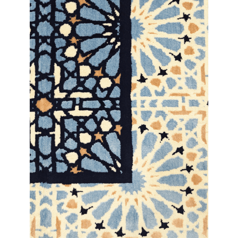 Mihrab Prayer rug (Beige), Extra Thick 8mm